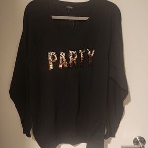 Black Party Sweatshirt